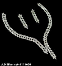 American Diamond Studded Necklace Set