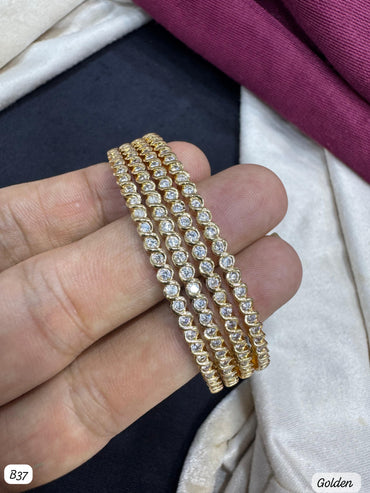 Elegant Multi-Row Diamond Tennis Bracelet - Lucentemarket