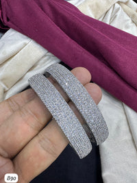 Luxury Sparkling Crystal Bangles – Elegant & Timeless Bracelet Set