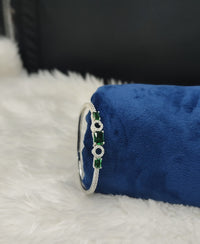 Minimalist Geometric Bangle Bracelet