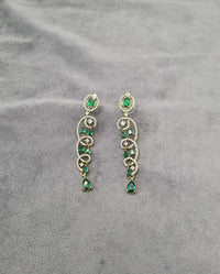 Royal Look Waterfall Statement Earrings