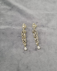 Royal Look Waterfall Statement Earrings