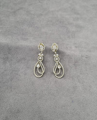 "Pink Petal" Double Teardrop Dangles