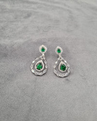 Double Teardrop Earrings