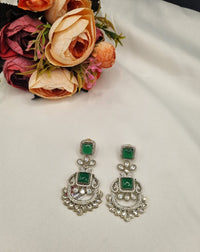 Luxurious Square Stone AD Earrings