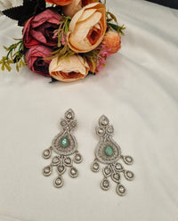 Ornate Vintage Style AD Earrings