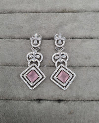 Tiered Crystal Statement Drop Earrings