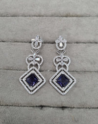 Tiered Crystal Statement Drop Earrings