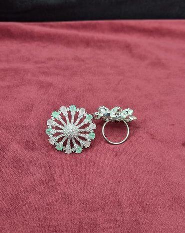 Adjustable Silver Plated Large Statement Jewelry