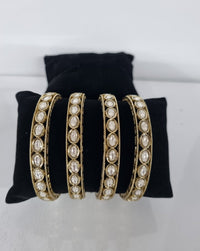 The Empress Ruby  Kundan Bangles Set
