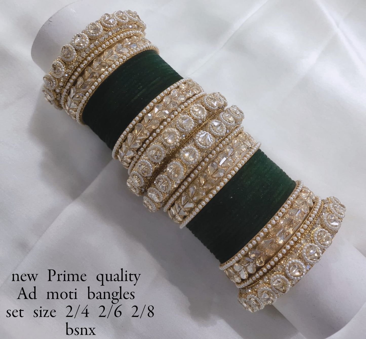 Gold Plated Bridal Bangle Set