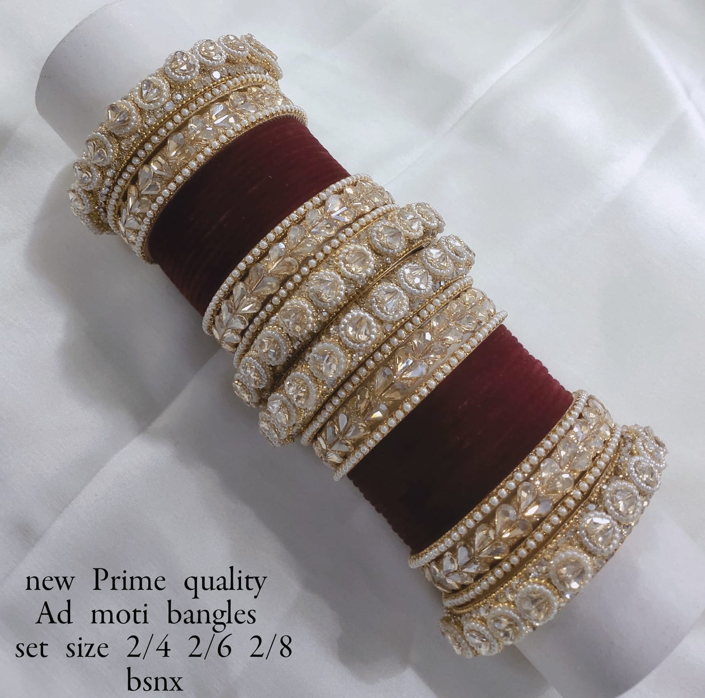 Gold Plated Bridal Bangle Set