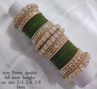 Gold Plated Bridal Bangle Set