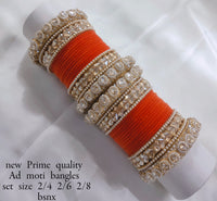 Gold Plated Bridal Bangle Set