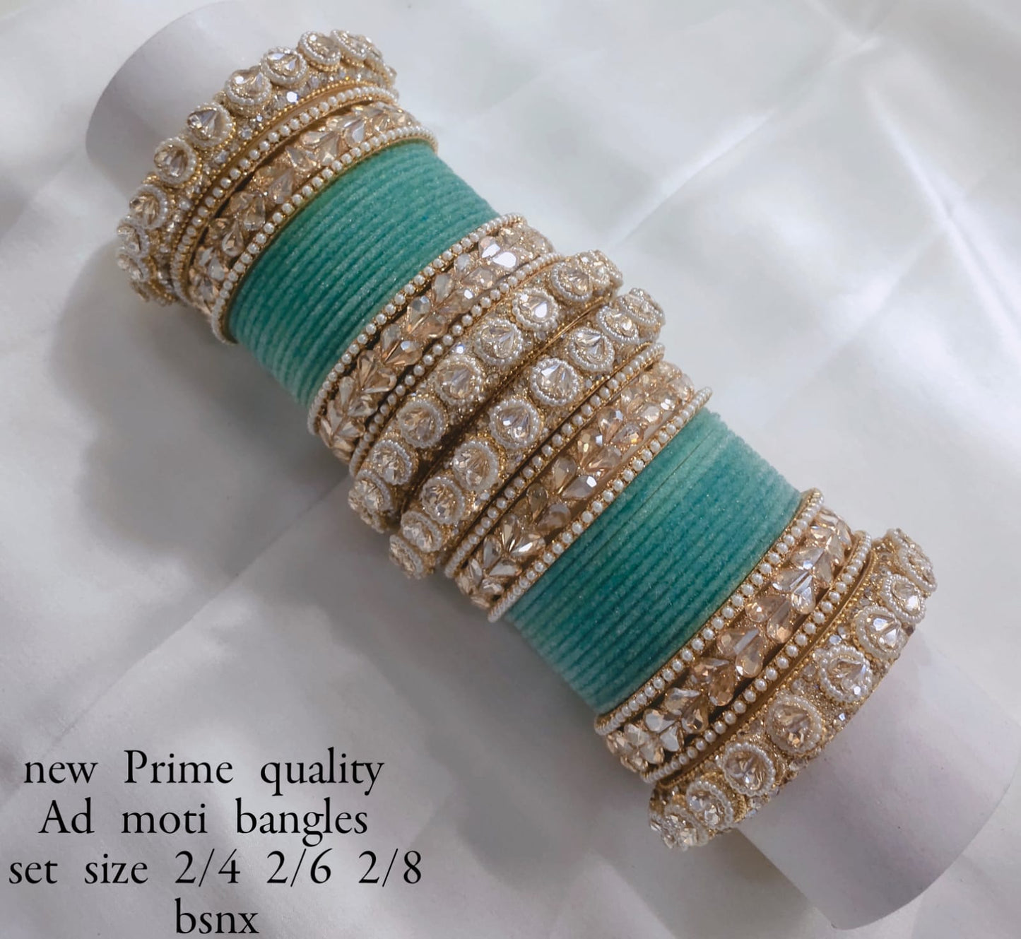 Gold Plated Bridal Bangle Set