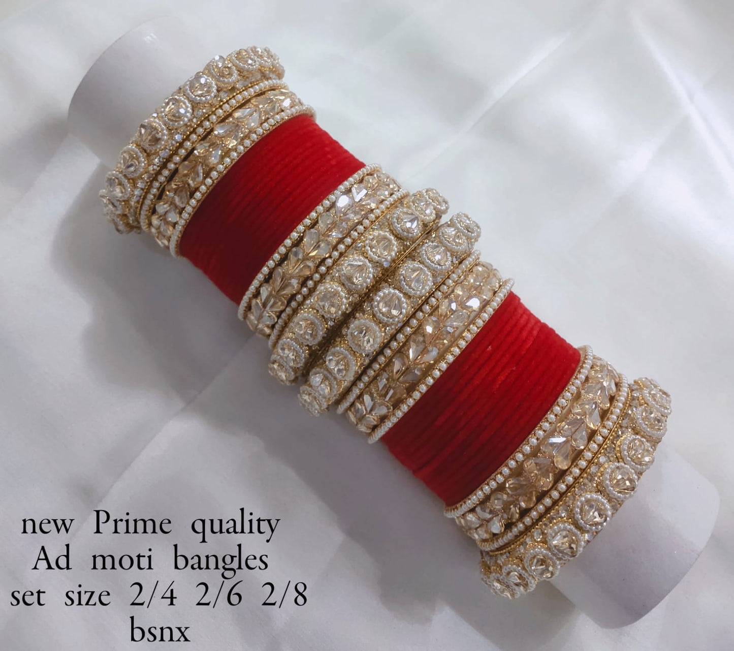 Gold Plated Bridal Bangle Set