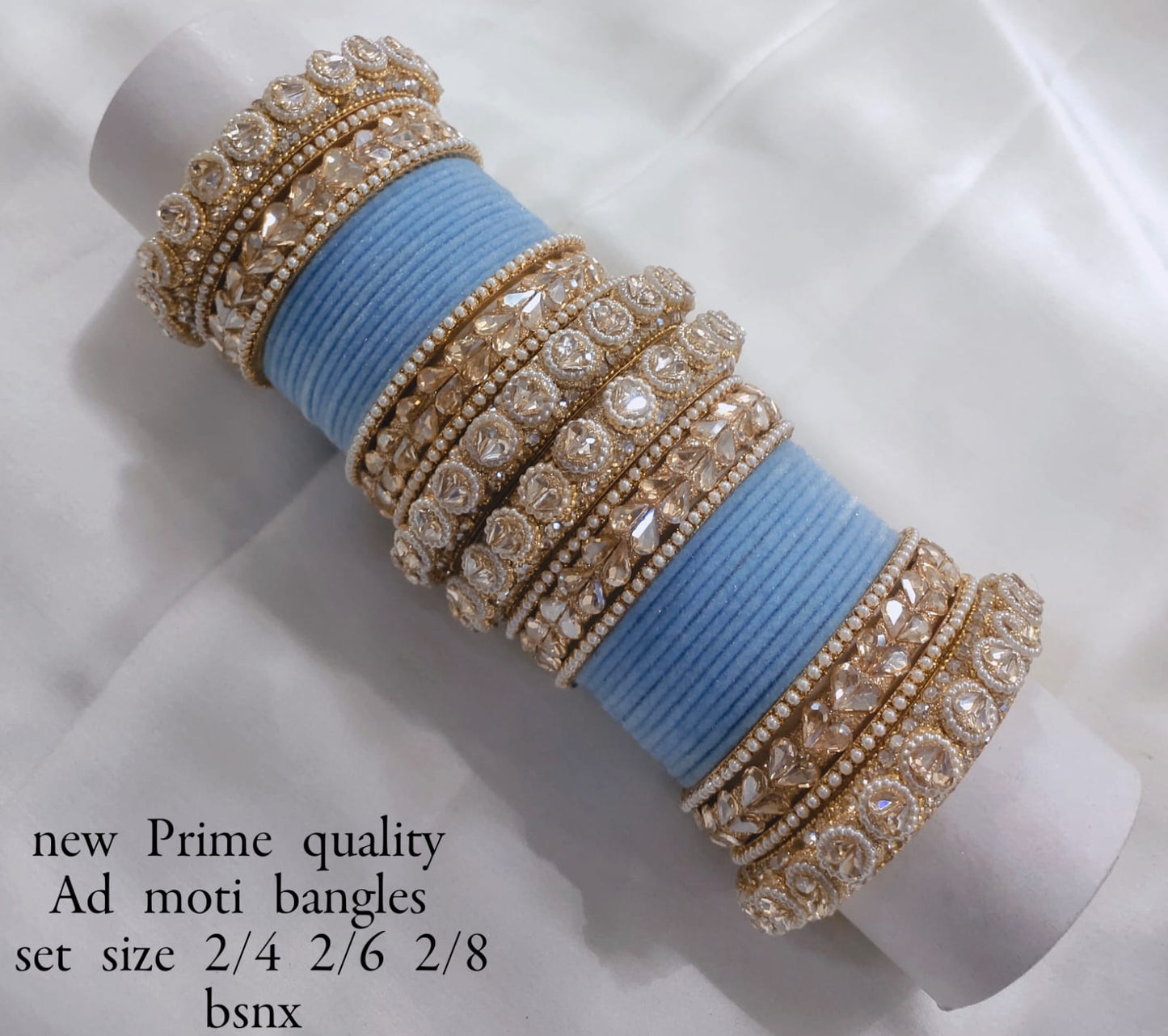 Gold Plated Bridal Bangle Set