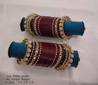 Gold Plated Bridal Bangle Set