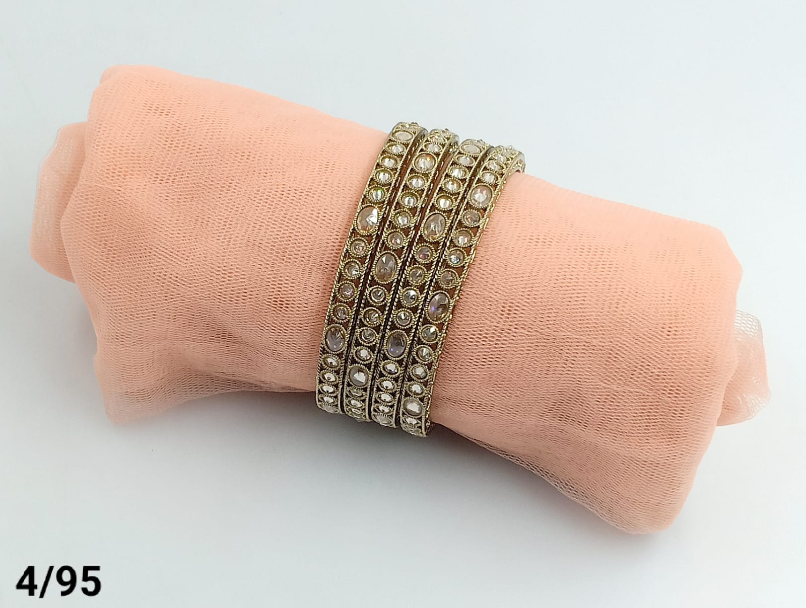 Antique Gold Plated Bangles for Women |