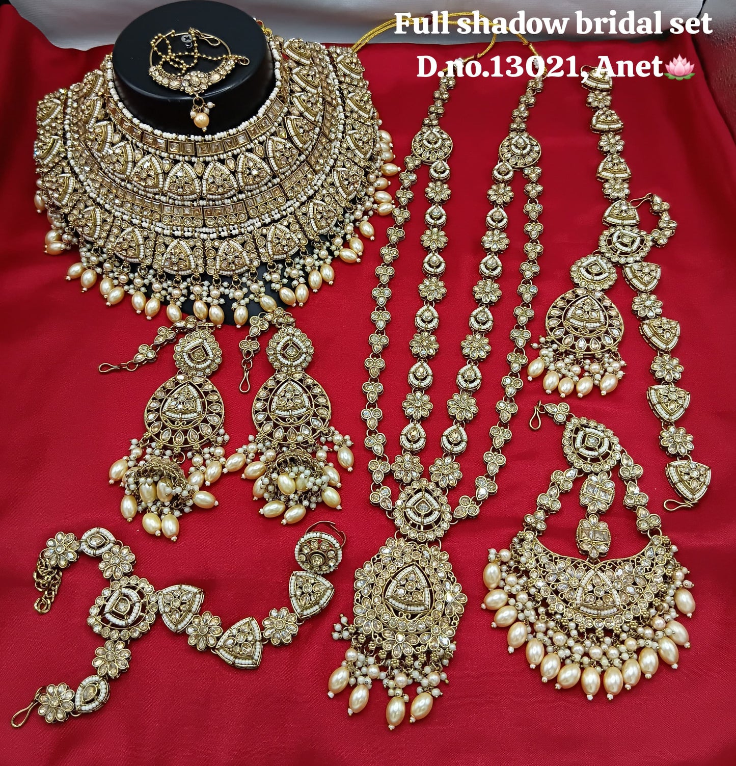 Gold Plated Bridal Set
