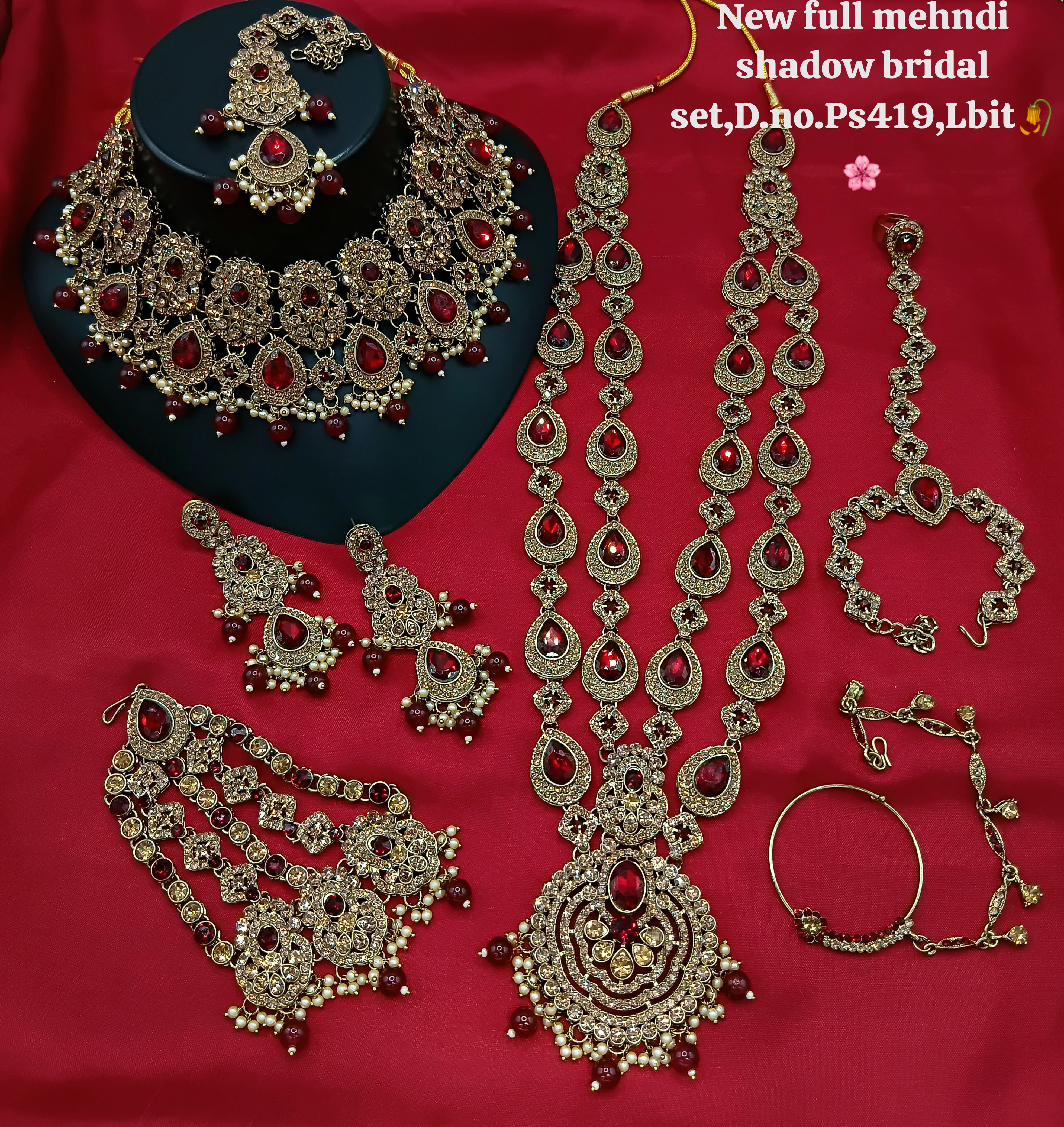 Gold Plated Bridal Set