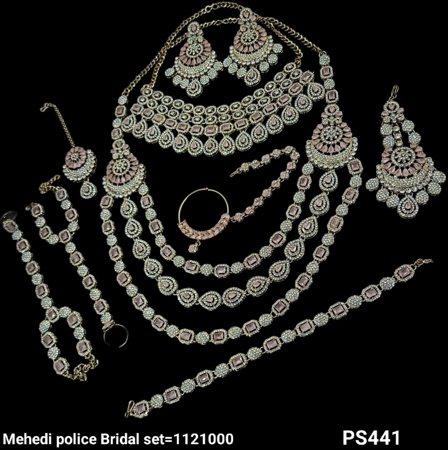 Antique Gold Plated Bridal Set
