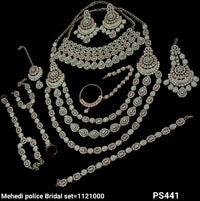 Antique Gold Plated Bridal Set