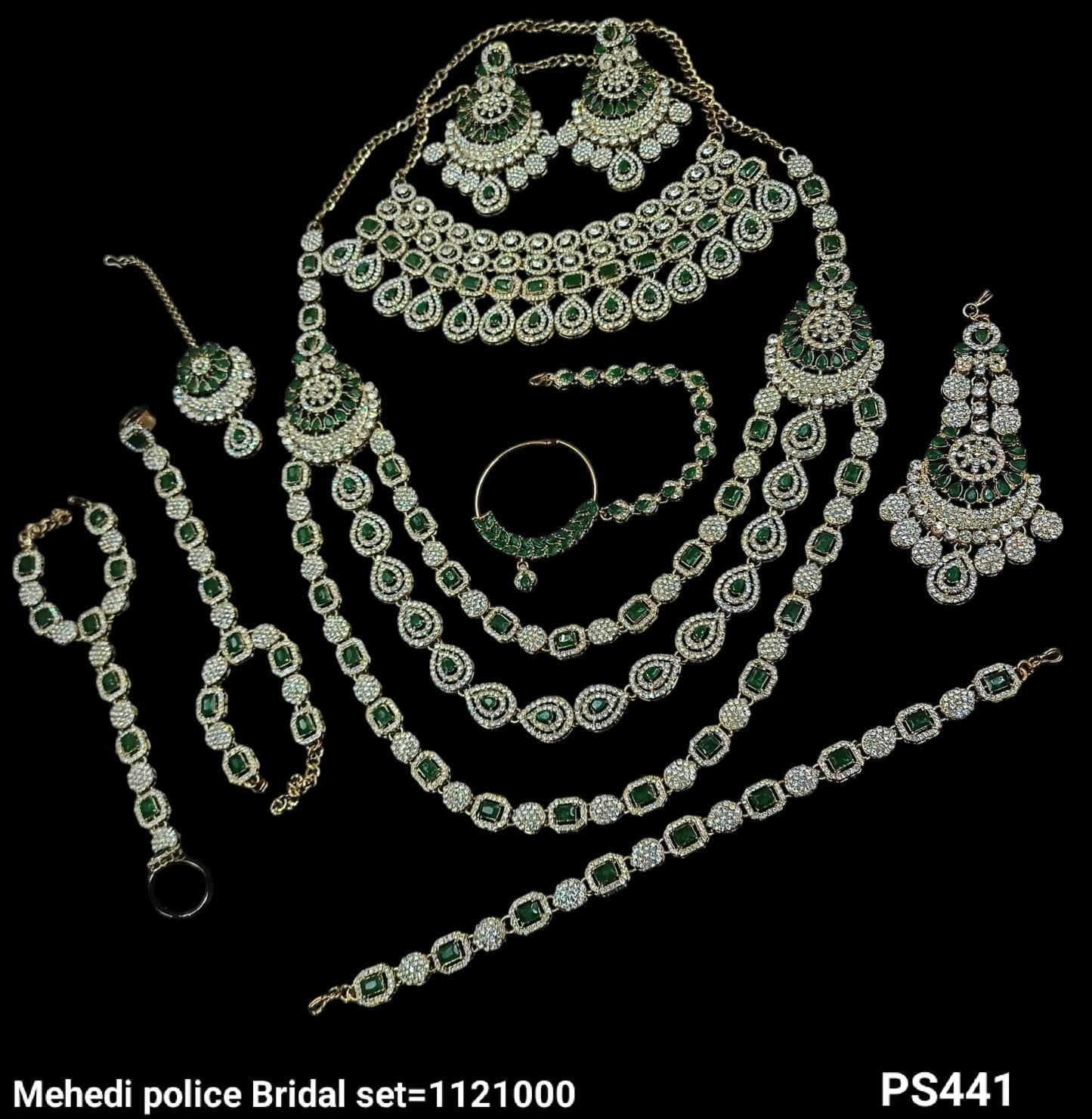 Antique Gold Plated Bridal Set