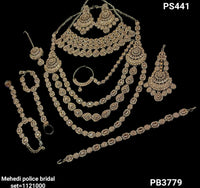 Antique Gold Plated Bridal Set