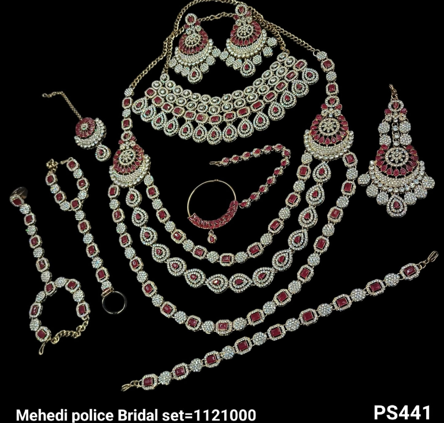 Antique Gold Plated Bridal Set