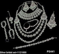 Silver Plated Bridal Set