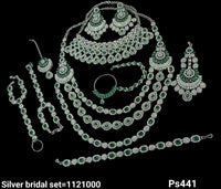 Silver Plated Bridal Set