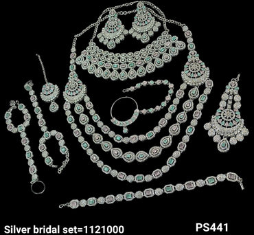 Silver Plated Bridal Set