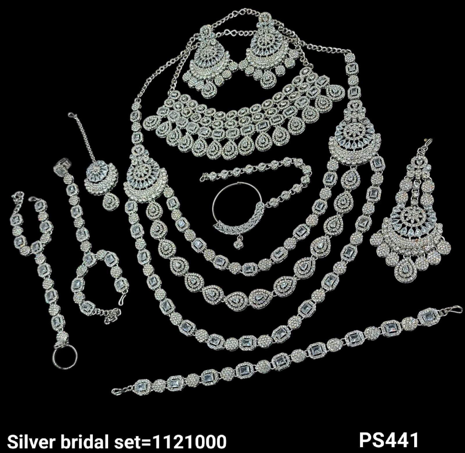Silver Plated Bridal Set
