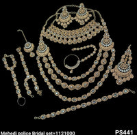 Antique Gold Plated Bridal Set