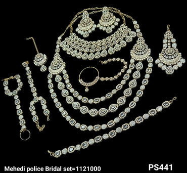 Antique Gold Plated Bridal Set