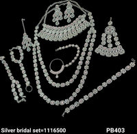 Silver Plated Bridal Set