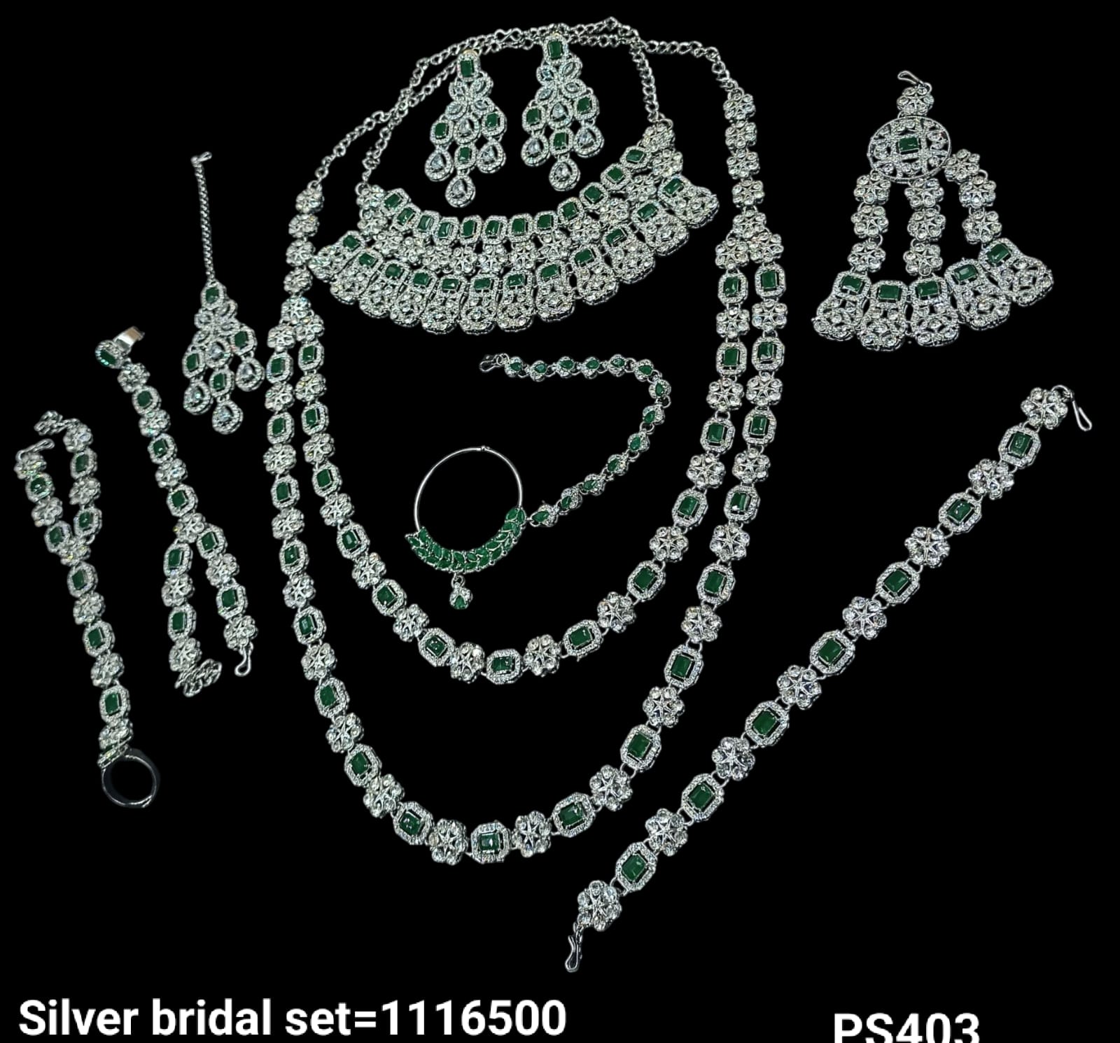 Silver Plated Bridal Set