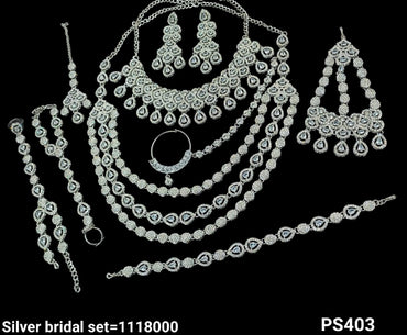 Silver Plated Bridal Set