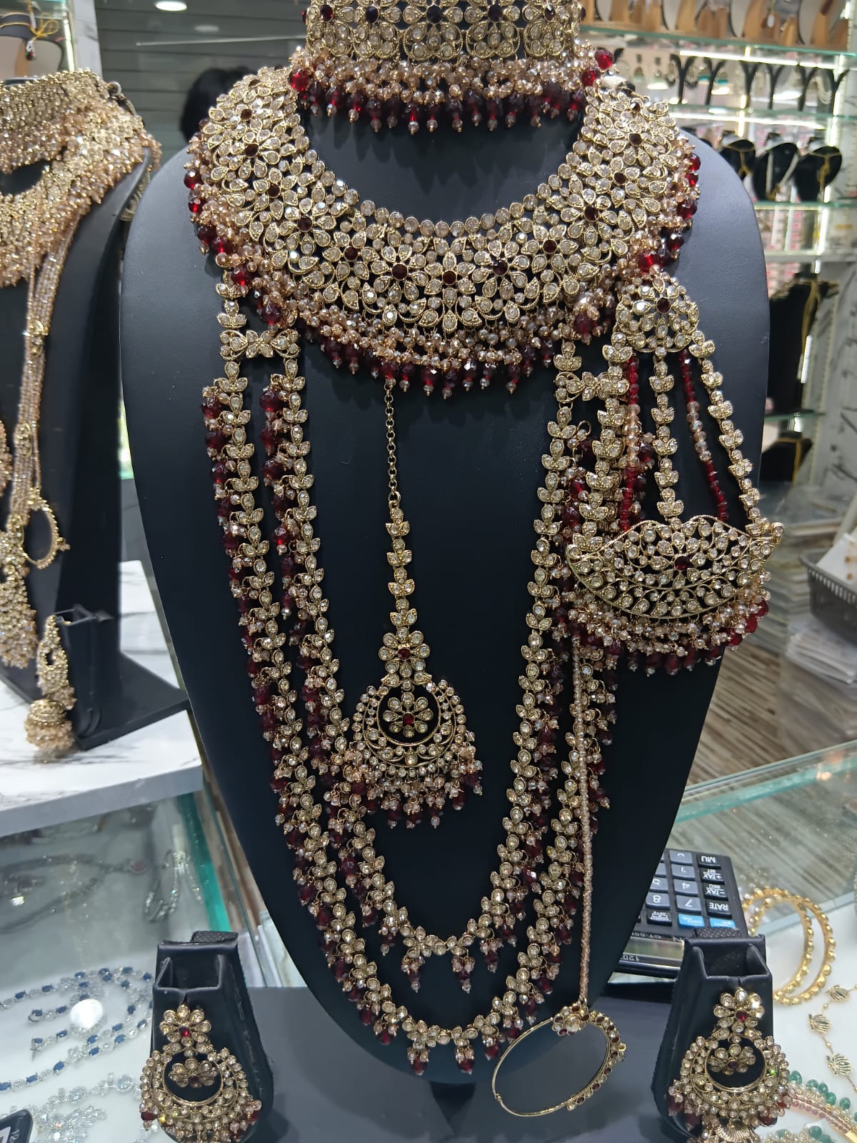Bridal Collection Handcrafted Kundan Stud Bridal Jewellery for the Modern Bride