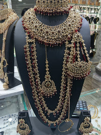 Bridal Collection Handcrafted Kundan Stud Bridal Jewellery for the Modern Bride