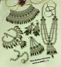 Traditional Handcrafted Antique Gold Bridal Jewelry Set
