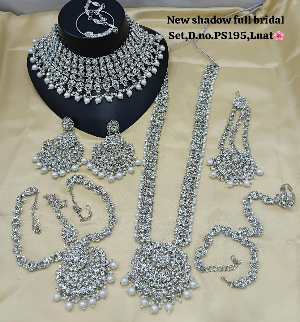 The Heritage Maroon Crimson Bridal Jewelry Set