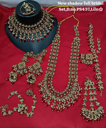 Full Emerald Green Wedding Bridal Set