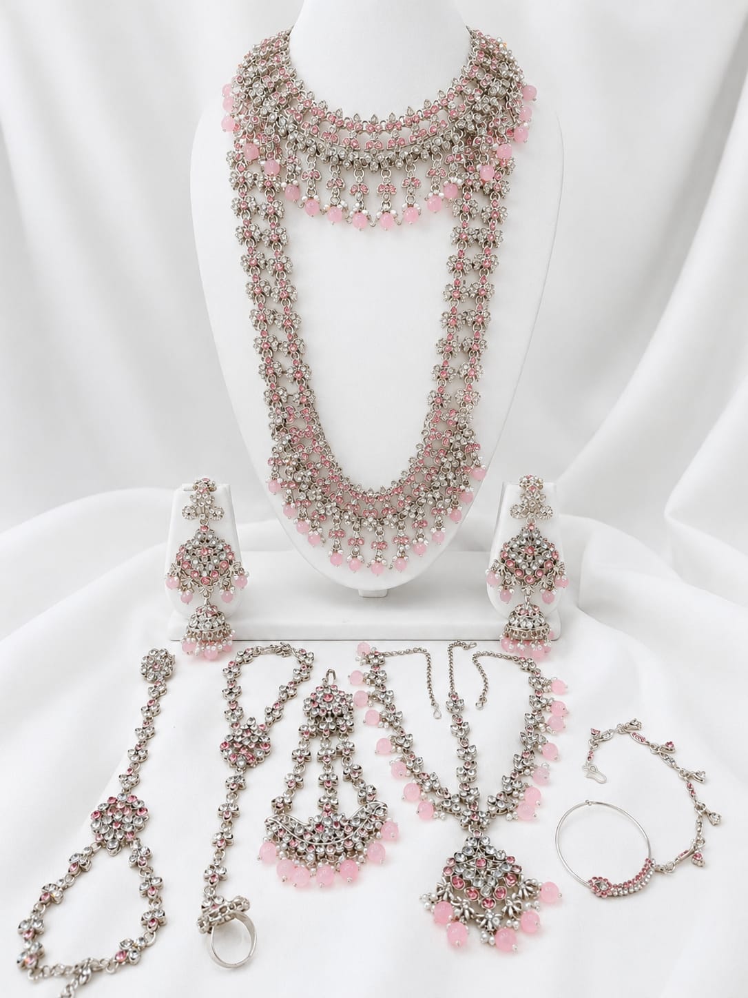 Full Emerald Green Wedding Bridal Set