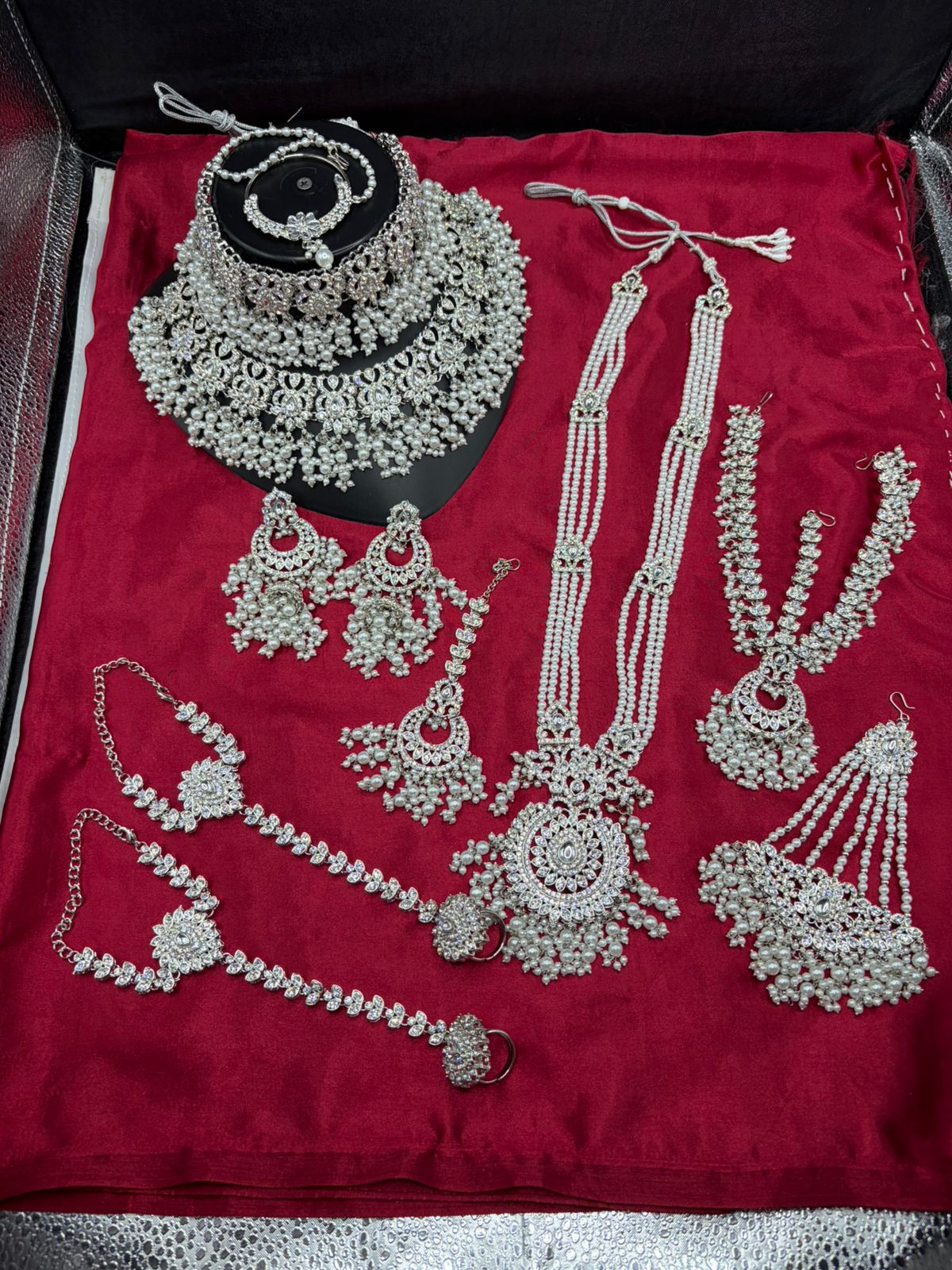 The Golden LCD Stone Heritage Wedding Bridal Set