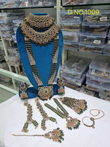 Royal Multi-Strand Crystal Statement Bridal Set