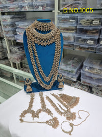 Royal Shadow Crystal Bridal Jewellery Set