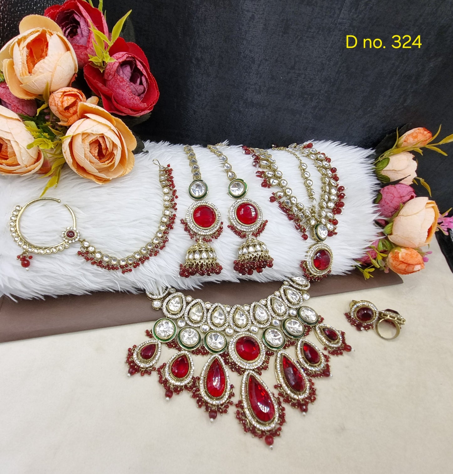 Bridal Statement Necklace & Full Jewelry Set