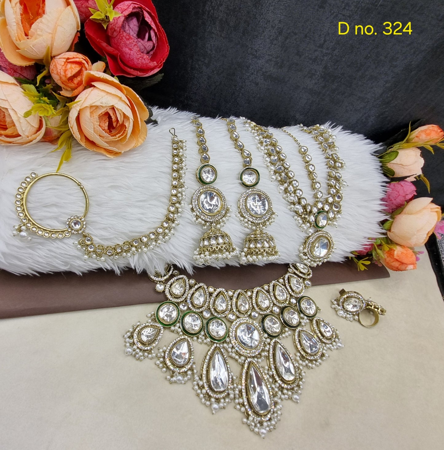 Bridal Statement Necklace & Full Jewelry Set